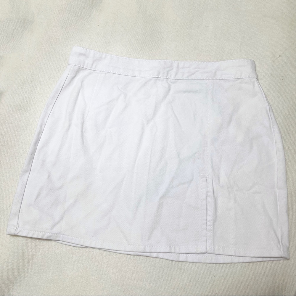 COPY - white denim skirt